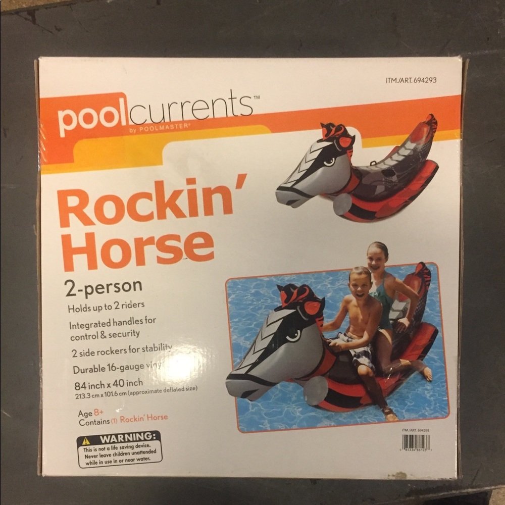 Rockin’ horse floaty